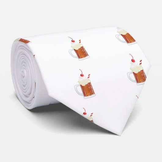 Root Beer-Floss Krawatte (Gerollt)