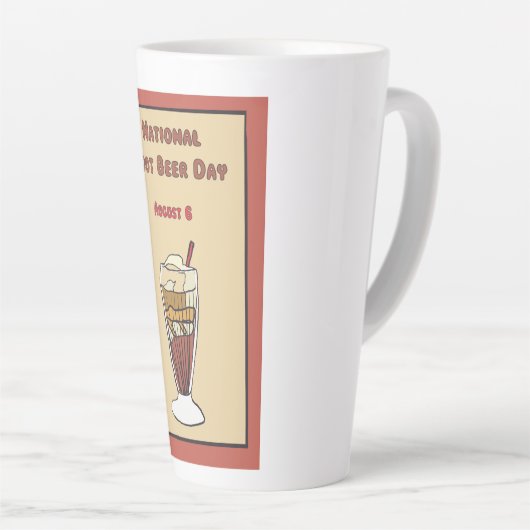 Root-Bier Float-Tasse Milchtasse (Rechte Ecke)