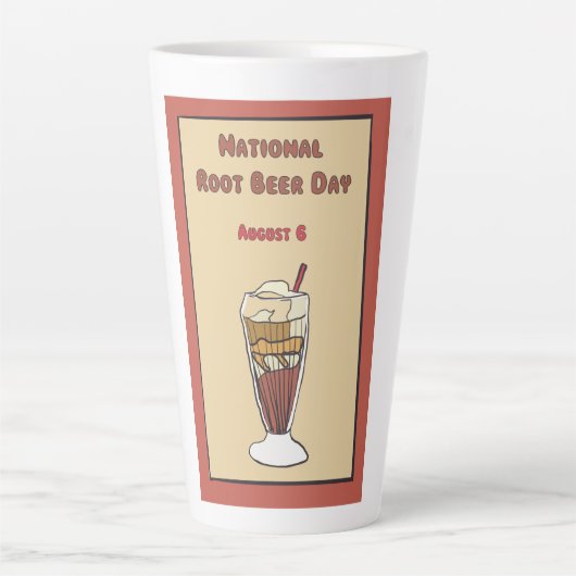 Root-Bier Float-Tasse Milchtasse (Vorderseite)