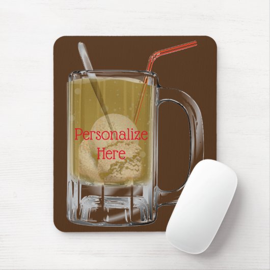 Root Bierfloat Mousepad (Mit Mouse)