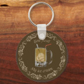 Root Bierfloat-Schlüsselanhänger Schlüsselanhänger (Vorderseite)