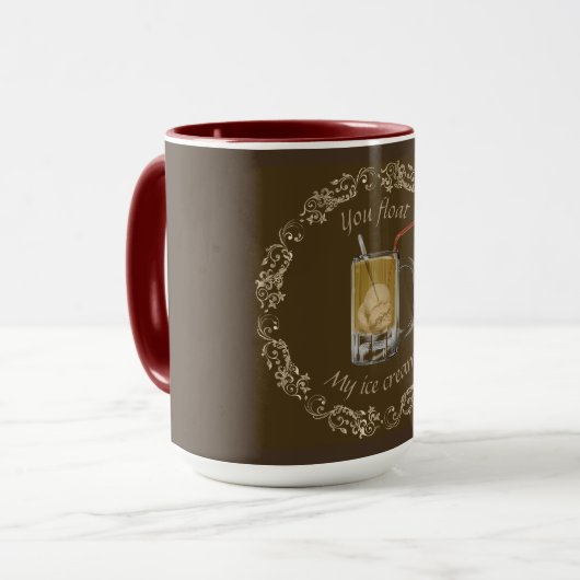 Root Bierfloat-Tasse Tasse (Vorderseite Links)