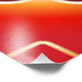 Root Chakra Fotodruck (Ecke)