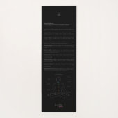 Root Chakra - Muladhara Mandala Grounding Essence Yogamatte (Rückseite)