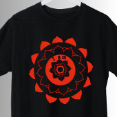 Root Chakra Muladhara Red Mandala Yogi T-Shirt