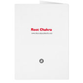 Root Chakra Notecard (Hinten)
