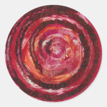 Root Chakra Red Paint-Fabric #2