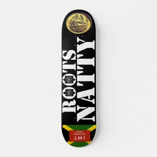 ROOT NATTY JMT Skateboard, 7¾ Zoll Deck Skateboard (Vorne)