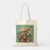 Root Resistance - Solarpunk Protest-Tasche Tragetasche (Rückseite)