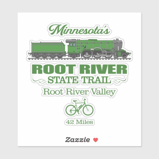 Root River ST (RT2) Aufkleber (Blatt)