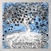 Root Run Deep Poster of Original Art of Tree (Vorne)