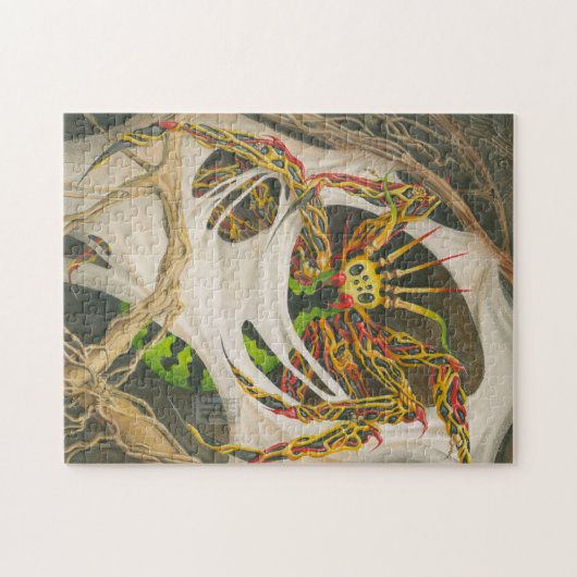 Root Spider Puzzle (Horizontal)