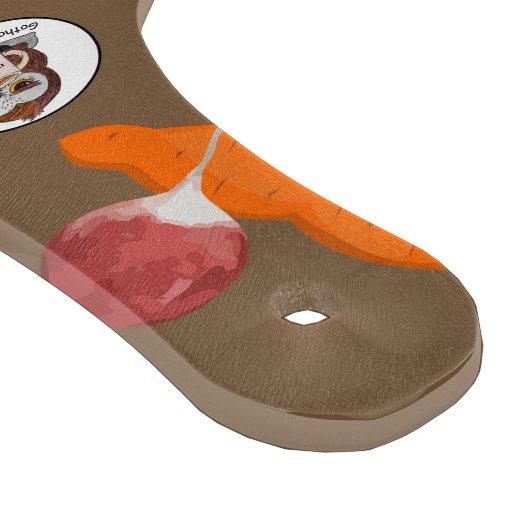 Root Veggies Glass Cutting Board Schneidebrett (Ecke)