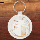 Rootbeer Float Schlüsselanhänger (Vorderseite)