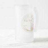 Rootbeer Floss-Tasse Mattglas Bierglas (VorderseiteRechts)