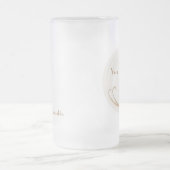 Rootbeer Floss-Tasse Mattglas Bierglas (Mittel)