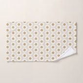 Rooted & Blooming – Beige Kamille Badhandtuch Set (Handtuch)