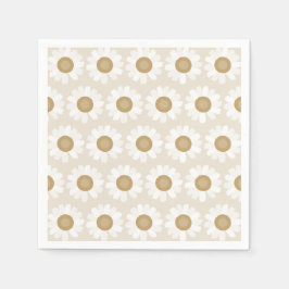Rooted & Blooming – Beige Kamille Serviette