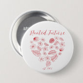 Rooted Future est 1965 Button (Vorne & Hinten)