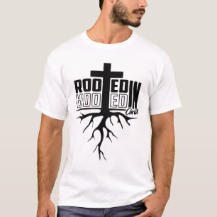 Rooted gebucht in Christ T-Shirt