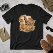 Rooted in Africa Zebra | African Wildlife Pride Tri-Blend Shirt