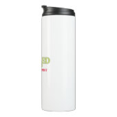 Rooted in Christ Bible Verse Tumbler Thermosbecher (Nach rechts gedreht)