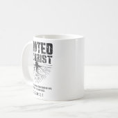 Rooted In Christ Christian Nge Bible Verse Colossi Kaffeetasse (Vorderseite Links)