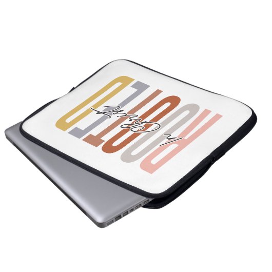 Rooted in Christ Laptop Case (Vorne Knopf)