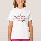 Rooted in Love, Growing in Joy—Botanical Christmas T-Shirt (Vorderseite)