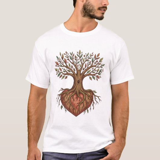 Rooted in Nature T-Shirt (Vorderseite)