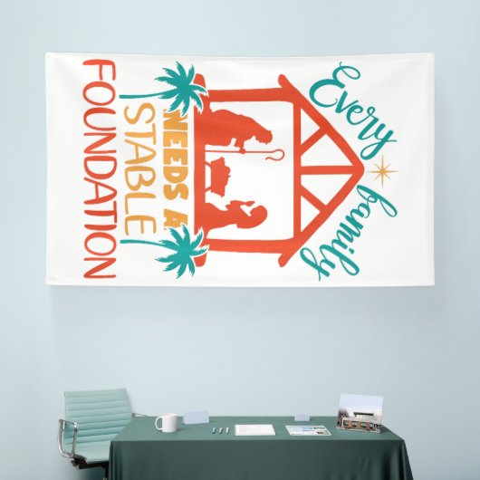 Rooted in the Nativity Banner (Messe)