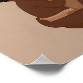 Rooted Love – Afrocentric Family Art V Poster (Ecke)