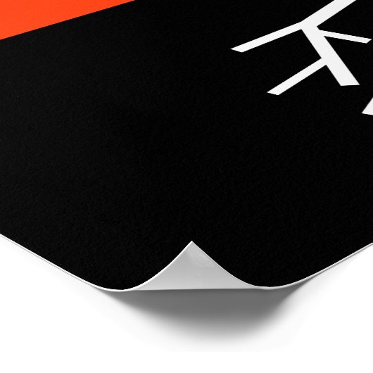 'Rooted Poster' Poster (Ecke)