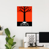 'Rooted Poster' Poster (Heimbüro)