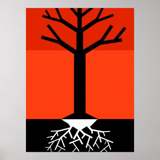 'Rooted Poster' Poster (Vorne)
