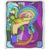 Rooted Potenzial Aufkleber (Vorderseite)