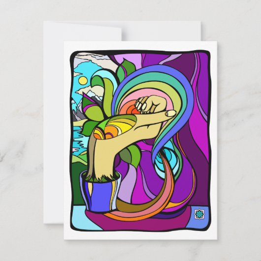 Rooted Potenzial Einladung (Vorderseite)