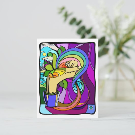 Rooted Potenzial Einladung (Stehend Vorderseite)