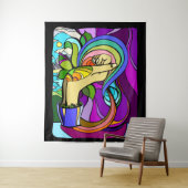 Rooted Potenzial Wandteppich (Beispiel)