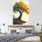 Rooted Serenity Leinwanddruck (Insitu (Schlafzimmer))