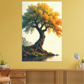 Rooted Serenity Leinwanddruck (Insitu (Wohnzimmer))