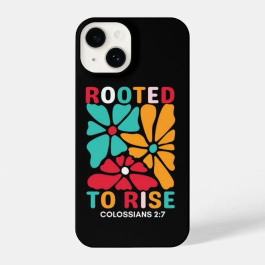 Rooted to Rise iPhone Case iPhone Hülle (Rückseite)
