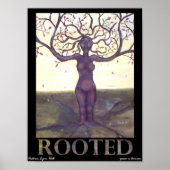Rooted Tree Goddess Poster (Vorne)