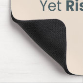 Rooted Yet Rising Minimal Motivational Mouse Pad Mousepad (Ecke)