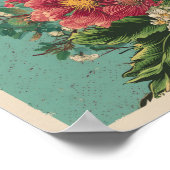 Rooter Widerstand - Solarpunk Protest Poster (Ecke)