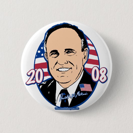 Rootin Rudy Knopf Button (Vorderseite)