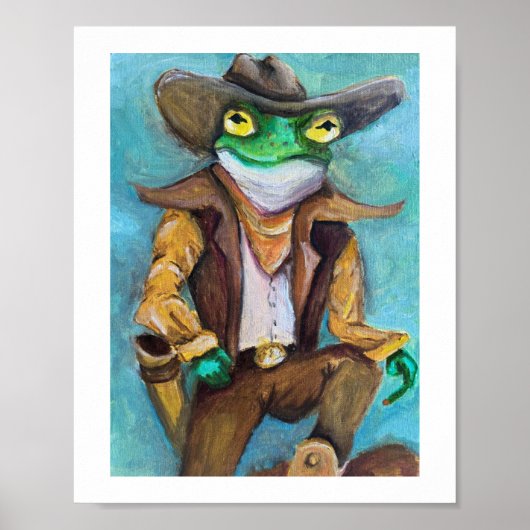 Rootin Tootin Frosch Poster (Vorne)