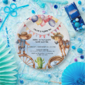 Rootin' Tootin' Good Time Birthday Pappteller (Party)