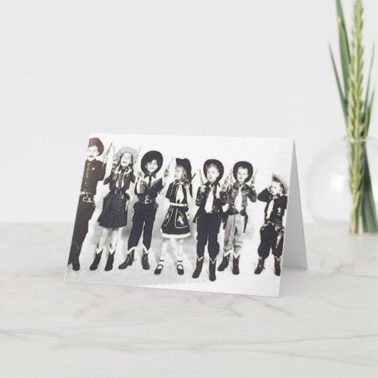 Rootin Tootin Halloween Card Karte (Vorderseite)