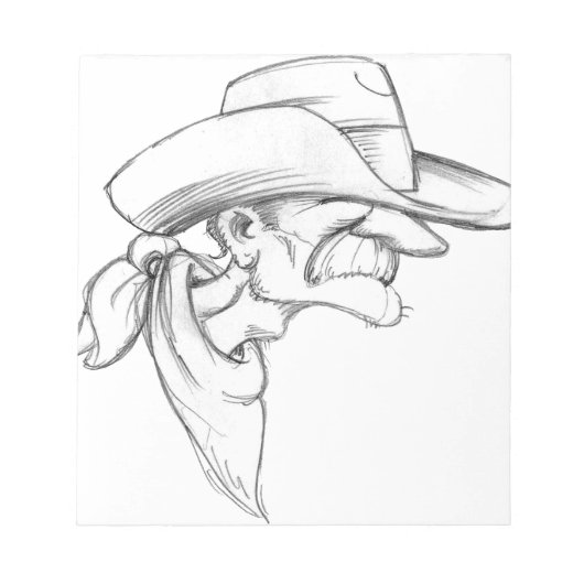 Rootin Tootin Prospector Notizblock (Vorderseite)